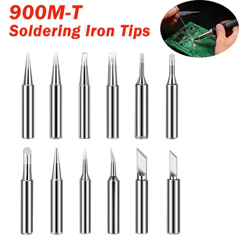 900M-T Soldering Iron Tips Solder Tip Pure Copper Electric Soldering Iron Replacement Head Soldering Tools For Welding Accessory
900M-T Soldering Iron Tips Solder Tip Pure Copper Electric Soldering Iron Replacement Head Soldering Tools For Welding Accessory