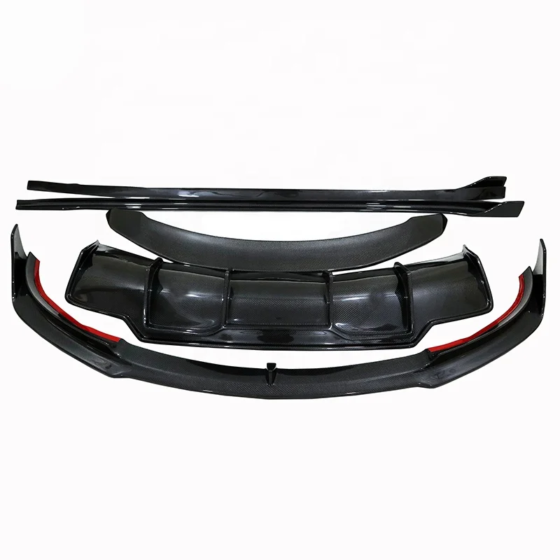 Комплект кузова из сухого углеродного волокна V Style для Tes la Model 3 2019-2022, комплект ветрового спойлера из углеродного волокна для модели 3
Комплект кузова из сухого углеродного волокна V Style для Tes la Model 3 2019-2022, комплект ветрового спойлера из углеродного волокна для модели 3
