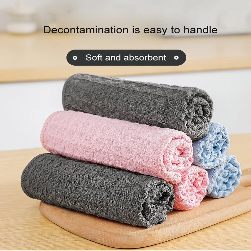 2/4Pcs waffles microfiber table wipes Dishcloths absorbent towels household Kitchen cleaning supplies
2/4Pcs waffles microfiber table wipes Dishcloths absorbent towels household Kitchen cleaning supplies
