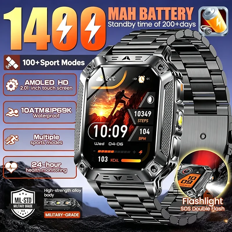 Новые умные часы T-Rex3 Ultra с аккумулятором 1400 мАч, водонепроницаемые, с Bluetooth-вызовами, спортивным фонариком, для мужчин, совместимые с Android и iOS.
Новые умные часы T-Rex3 Ultra с аккумулятором 1400 мАч, водонепроницаемые, с Bluetooth-вызовами, спортивным фонариком, для мужчин, совместимые с Android и iOS.