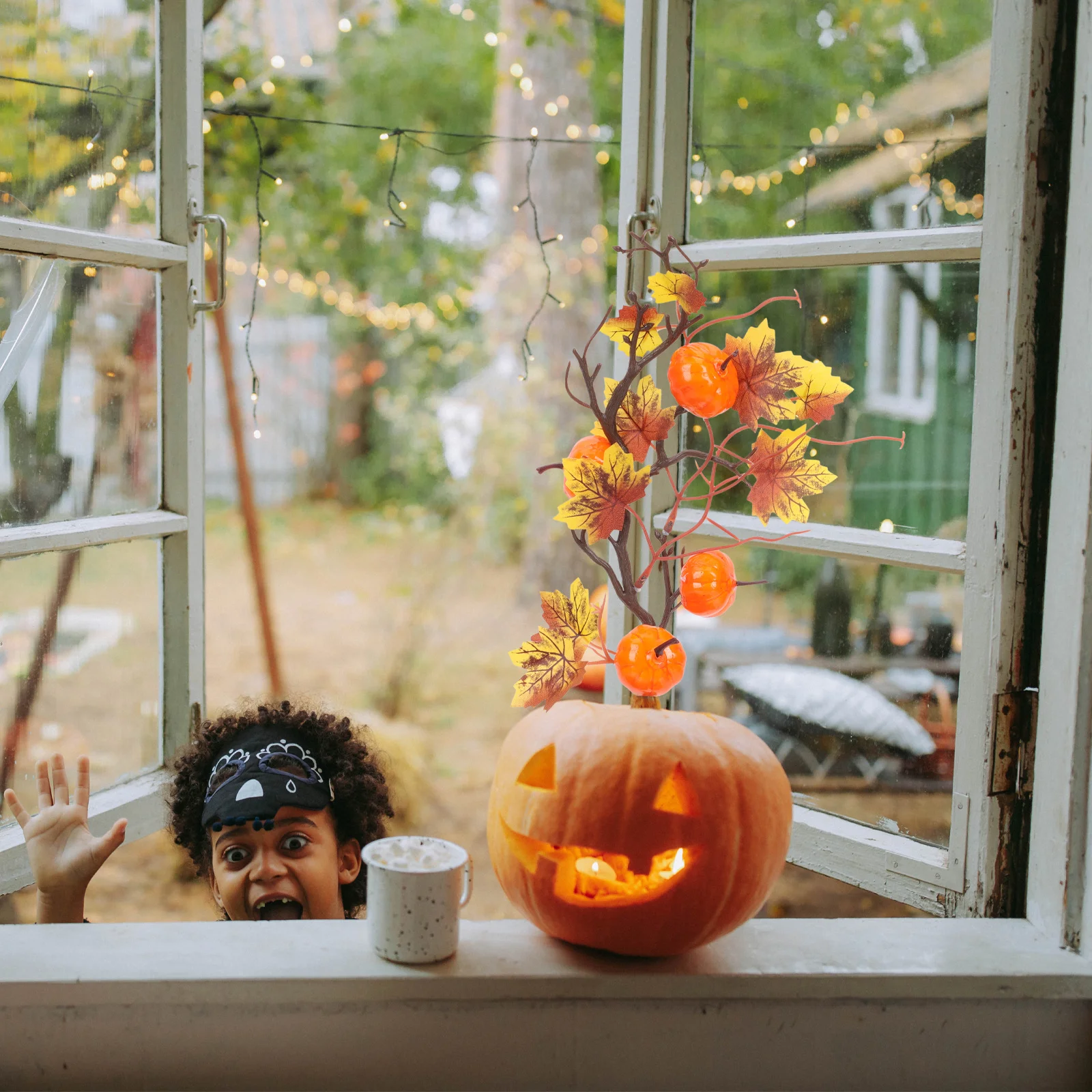 Artificial Pumpkin Maple Branch Autumn Leaves Halloween Decoration Thanksgiving Photo Props Simulation Pumpkin Branch
Artificial Pumpkin Maple Branch Autumn Leaves Halloween Decoration Thanksgiving Photo Props Simulation Pumpkin Branch