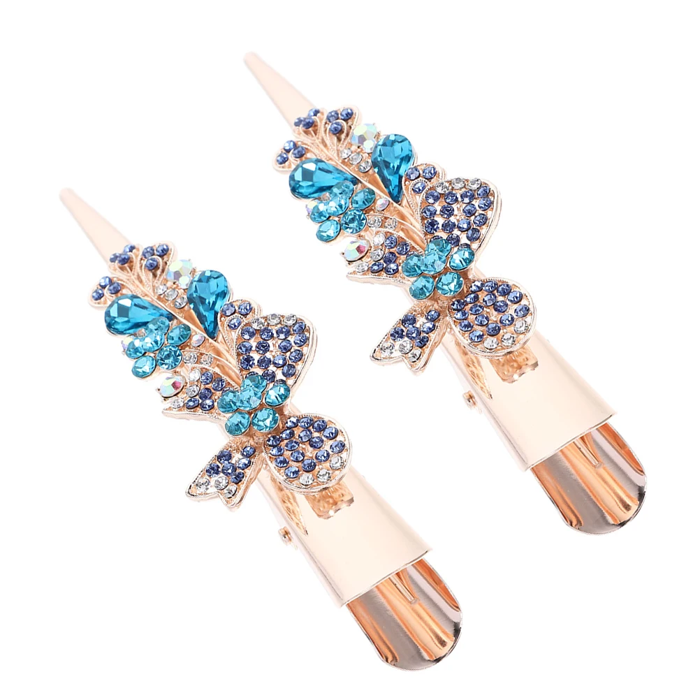 2 Pcs Hair Clips Decorative Alligator French Bow Barrette Metal Clasp Rhinestone Women Durable Travel Wedding Party Hair Pins
2 Pcs Hair Clips Decorative Alligator French Bow Barrette Metal Clasp Rhinestone Women Durable Travel Wedding Party Hair Pins