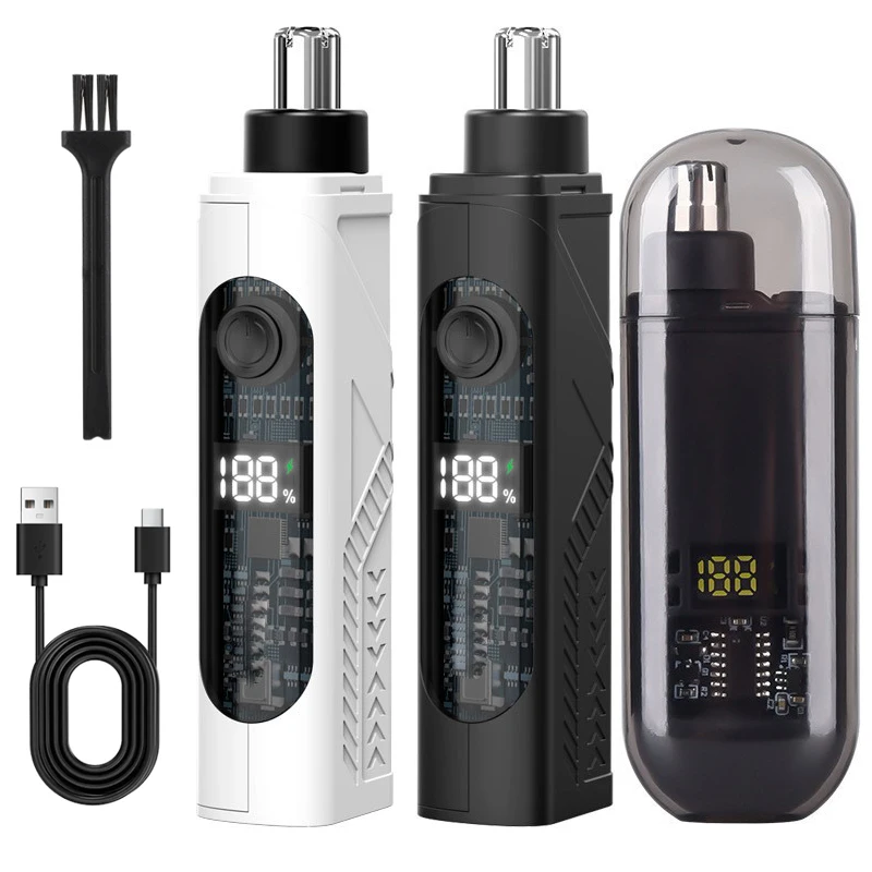 Electric Nose Hair Clipper Rechargeable Automatic Shaving Nose Trimmer Unisex Professional Washable Painless Nose Hair Trimmer
Electric Nose Hair Clipper Rechargeable Automatic Shaving Nose Trimmer Unisex Professional Washable Painless Nose Hair Trimmer