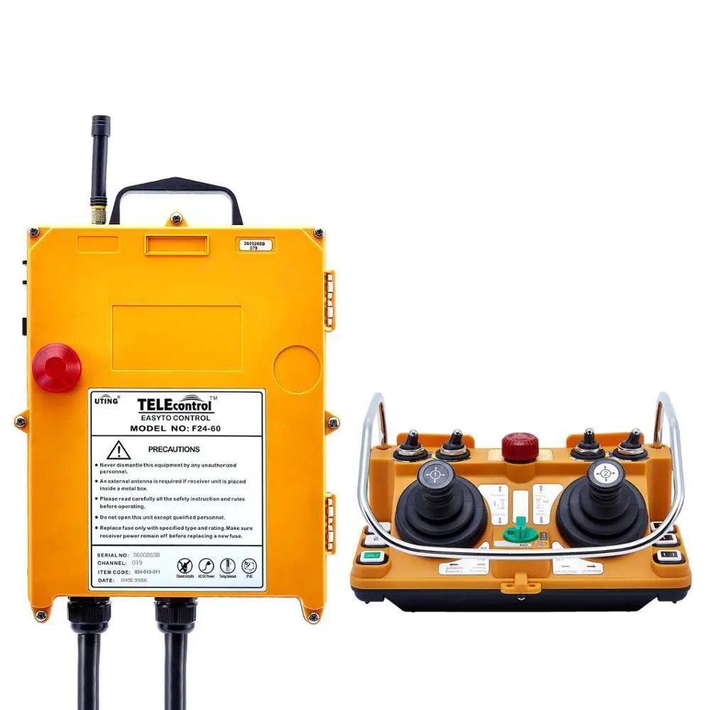 Hoist Remote Control F24-60 Hydraulic Joystick Industrial Controller New Fast
Hoist Remote Control F24-60 Hydraulic Joystick Industrial Controller New Fast