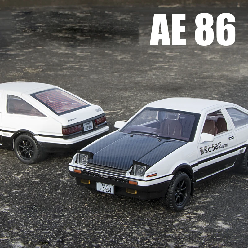 Модель спортивного автомобиля AE86 из сплава, литая под давлением, металлическая гоночная модель с подсветкой и звуком, детская игрушка, подарок для детей.
Модель спортивного автомобиля AE86 из сплава, литая под давлением, металлическая гоночная модель с подсветкой и звуком, детская игрушка, подарок для детей.