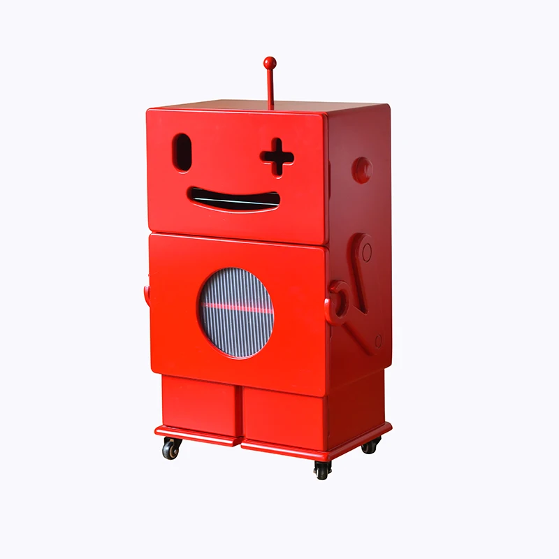 Modern robot side corner sofa side cabinet storage bedside table art decoration cabinet
Modern robot side corner sofa side cabinet storage bedside table art decoration cabinet