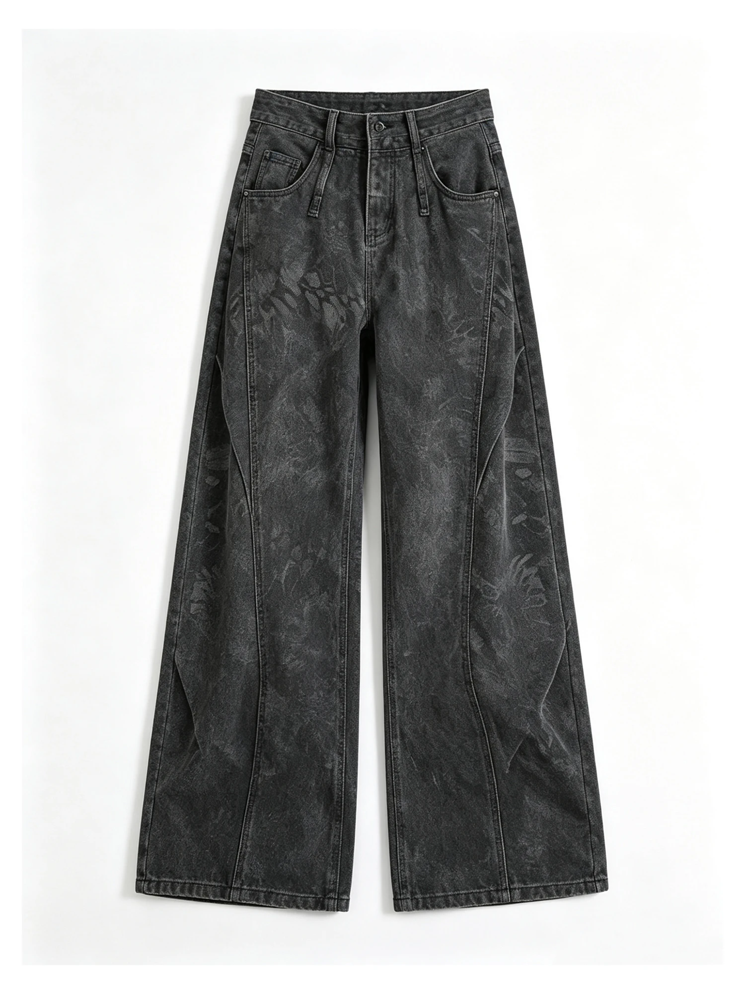 Women's Black Gothic Y2k Jeans Vintage Hiphop Grunge Alternative Tie-Dyed Jeans Pants Baggy Wide Leg Denim Pants Clothes Summer
Women's Black Gothic Y2k Jeans Vintage Hiphop Grunge Alternative Tie-Dyed Jeans Pants Baggy Wide Leg Denim Pants Clothes Summer