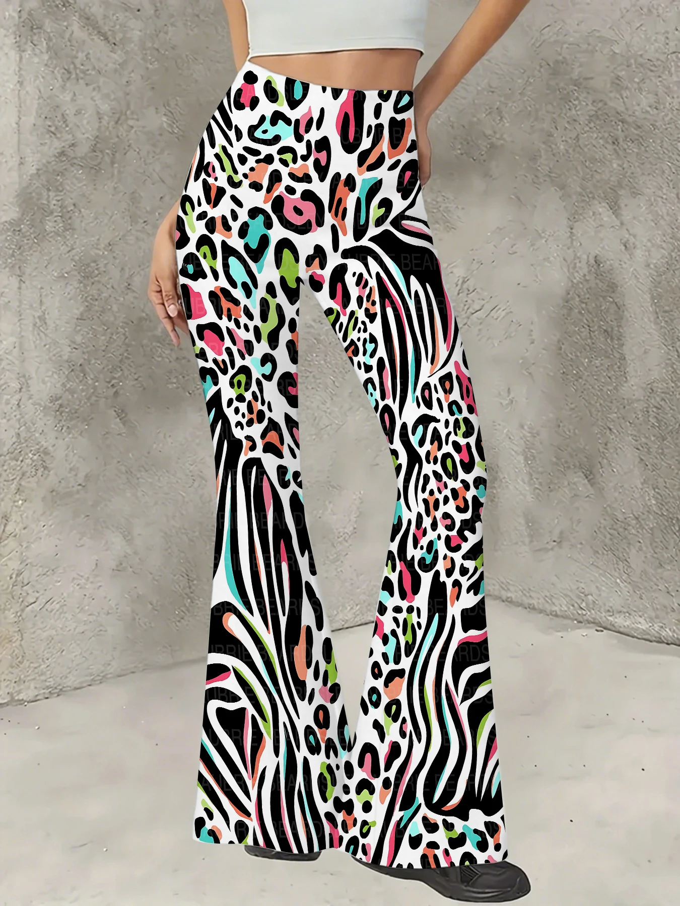 Plus Size All-Over Print Flare Pants Women Stretchy High Waist Bell Bottom
Plus Size All-Over Print Flare Pants Women Stretchy High Waist Bell Bottom