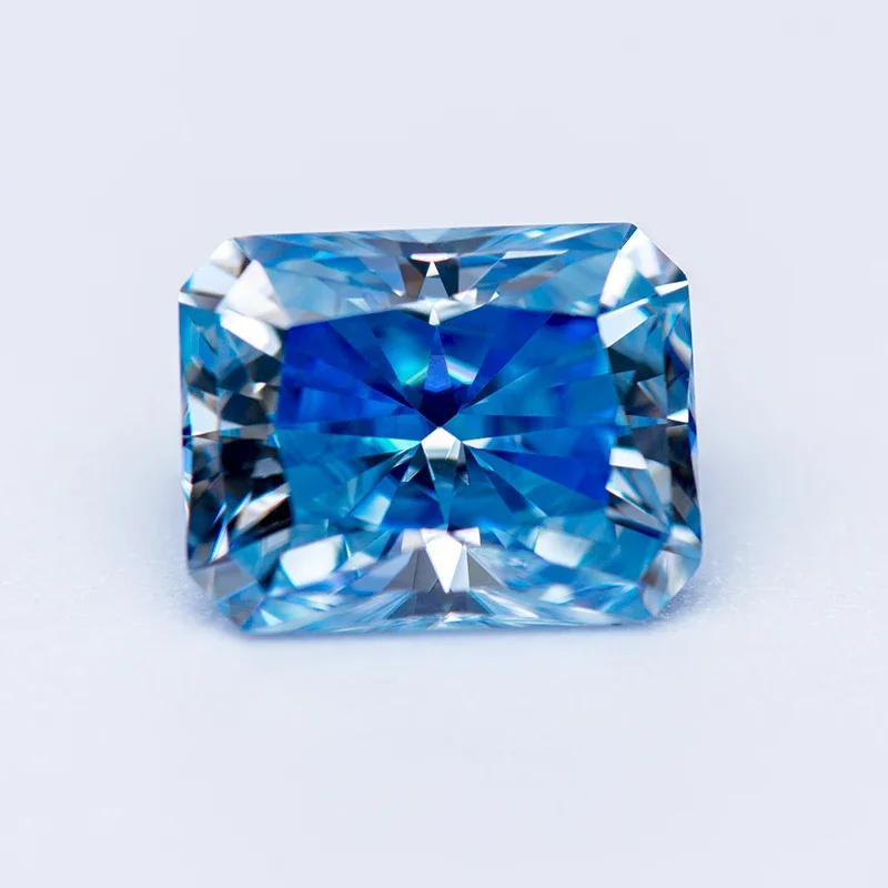 Moissanite Stone Gemstone Radiant Cut Ice Blue Color Lab Grown Diamond for Charms Woman DIY Jewelry Making With GRA Certificate
Moissanite Stone Gemstone Radiant Cut Ice Blue Color Lab Grown Diamond for Charms Woman DIY Jewelry Making With GRA Certificate