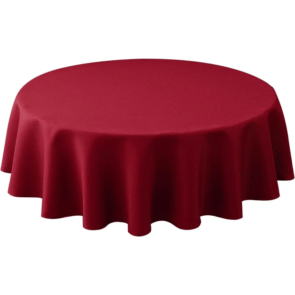 Round Christmas tablecloth 70, textured fabric, red waterproof tablecloth, suitable for dining rooms and kitchens
Round Christmas tablecloth 70, textured fabric, red waterproof tablecloth, suitable for dining rooms and kitchens