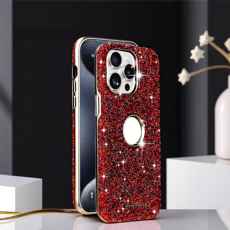 Luxury Plating Sparkling Diamond Magnetic Phone Case for iPhone 16 15 14 Plus 13 12 Pro Max Wireless Charging Shockproof Cover
Luxury Plating Sparkling Diamond Magnetic Phone Case for iPhone 16 15 14 Plus 13 12 Pro Max Wireless Charging Shockproof Cover