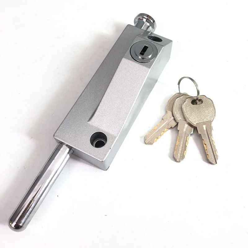 Sliding Door Bolts Security Anti-Theft Latch Revolving Glass Door Flat Key Locks Garage Home Hardware Heavy duty Security Lock
Sliding Door Bolts Security Anti-Theft Latch Revolving Glass Door Flat Key Locks Garage Home Hardware Heavy duty Security Lock