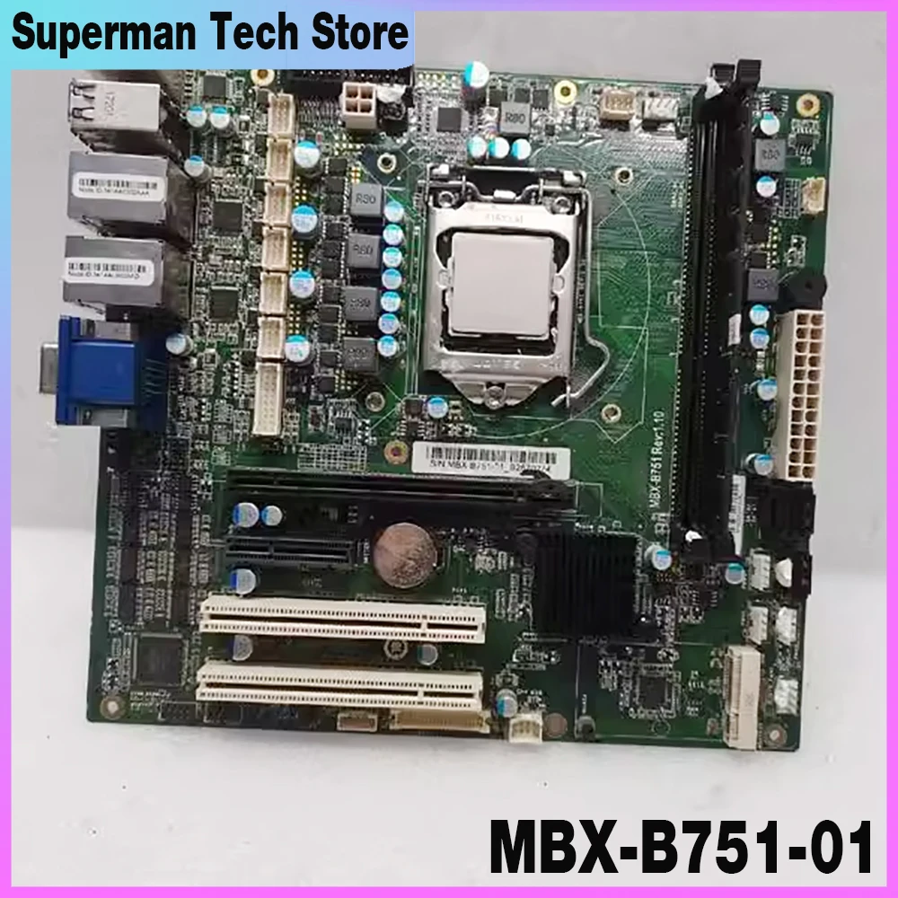 For Kondoct MBX-B751 Rev 1.10 Dual NIC ports for Industrial Motherboard MBX-B751-01
For Kondoct MBX-B751 Rev 1.10 Dual NIC ports for Industrial Motherboard MBX-B751-01