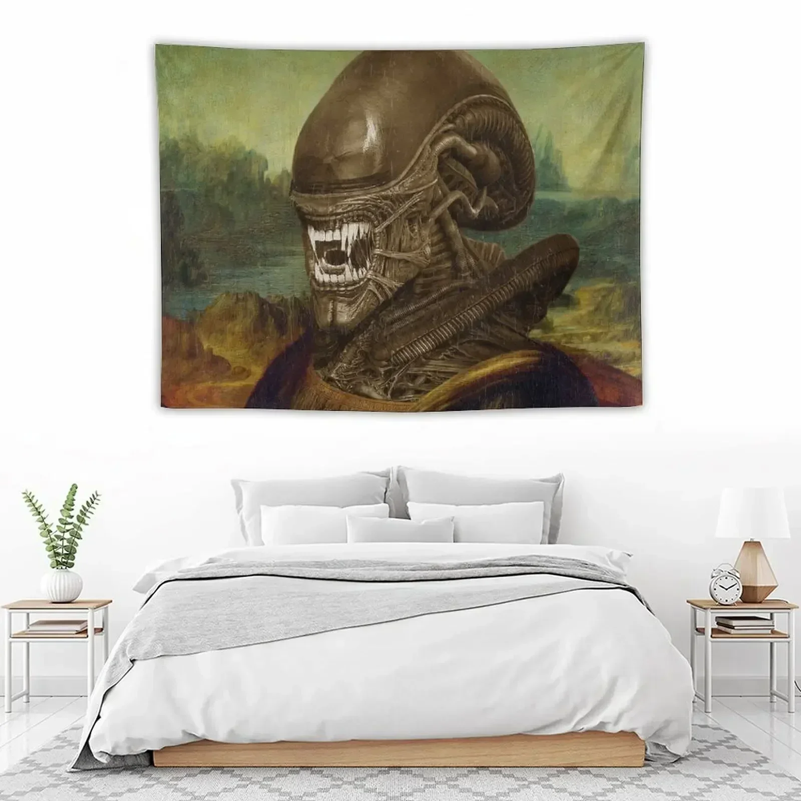 Mona Lisa Alien Xenomorph Tapestry Carpet On The Wall Korean Room Decor Wall Carpet Tapestry
Mona Lisa Alien Xenomorph Tapestry Carpet On The Wall Korean Room Decor Wall Carpet Tapestry