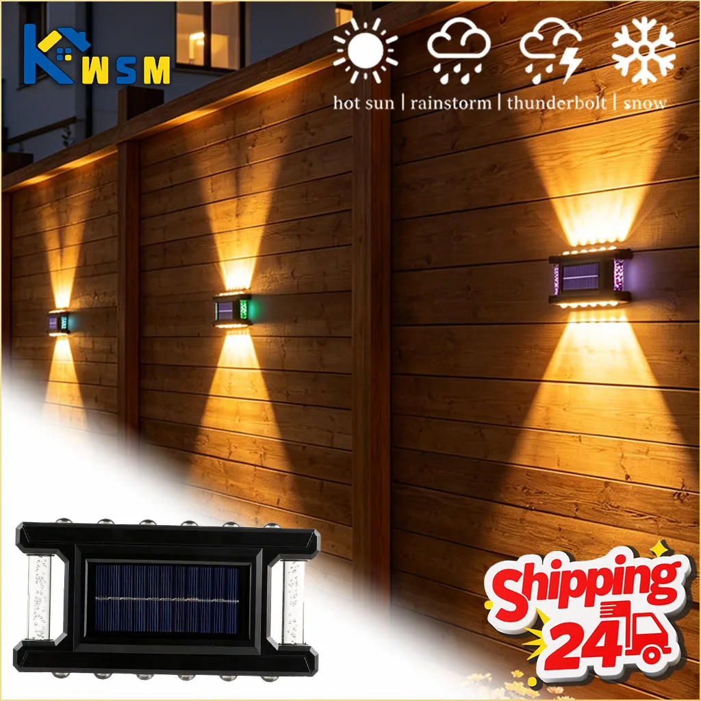 1-5PCS Solar Wall Wash Lights Outdoor IP65 Waterproof LED Warm White Landscape Lighting for Garden Yard Patio Ambient Decor
1-5PCS Solar Wall Wash Lights Outdoor IP65 Waterproof LED Warm White Landscape Lighting for Garden Yard Patio Ambient Decor