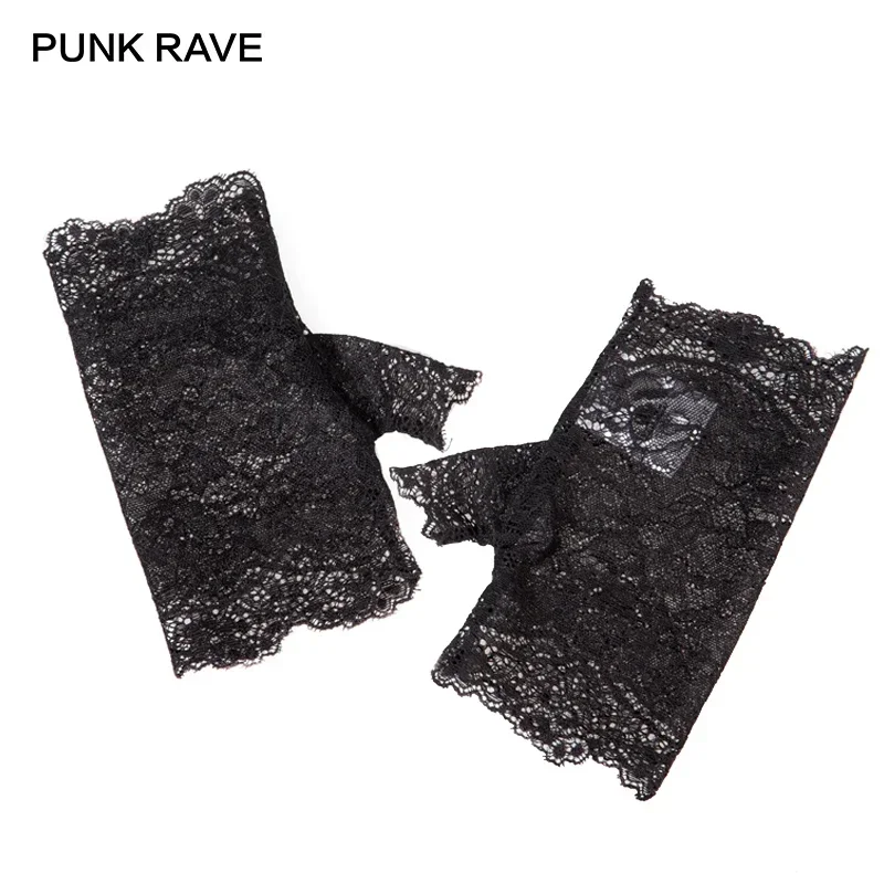 PUNK RAVE Lolita Party Sexy Mittens Women Gloves Gothic Black Female Lace Cosplay Fashion Accessories 1 Pair
PUNK RAVE Lolita Party Sexy Mittens Women Gloves Gothic Black Female Lace Cosplay Fashion Accessories 1 Pair