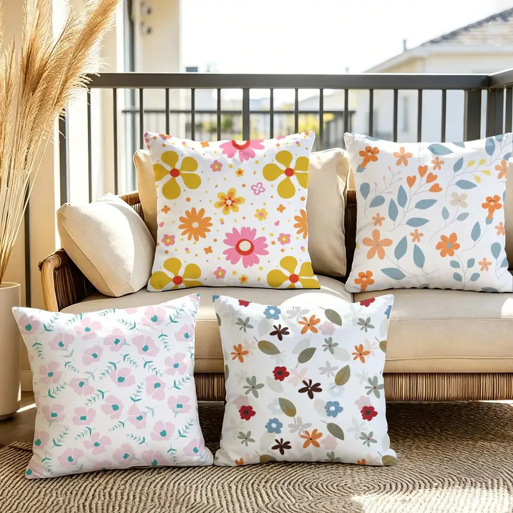 Cute Flower Pattern Cushion Cover Plush Fabric Soft Double-Sided Printed Sofa Warm Winter Home Gift Pillow Cover
Cute Flower Pattern Cushion Cover Plush Fabric Soft Double-Sided Printed Sofa Warm Winter Home Gift Pillow Cover