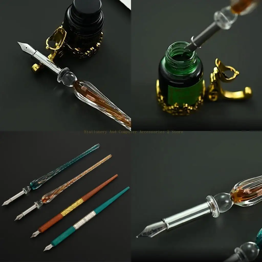 Vintage Dip Pens Fountain Writing 10 Nibs Pen Holder Gift Box Calligraphy Stationery School Supplies
Vintage Dip Pens Fountain Writing 10 Nibs Pen Holder Gift Box Calligraphy Stationery School Supplies