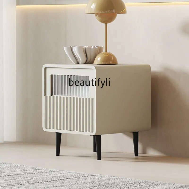 Bedside Table Simple Modern Light Luxury Advanced with Induction Lamp Bedroom Bedside Storage Cabinet
Bedside Table Simple Modern Light Luxury Advanced with Induction Lamp Bedroom Bedside Storage Cabinet