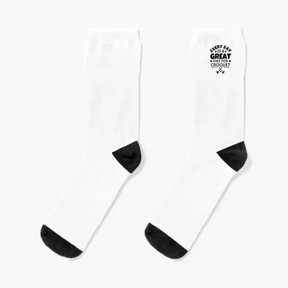 Every day is a great day for croquet Socks hiphop Stockings compression Ladies Socks Men's
Every day is a great day for croquet Socks hiphop Stockings compression Ladies Socks Men's