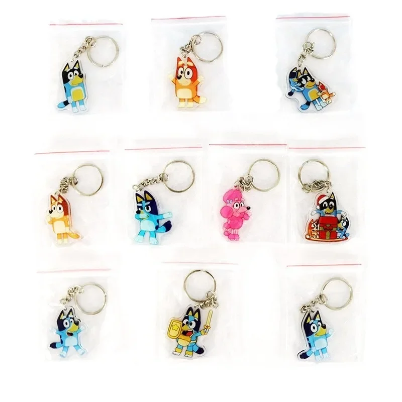 5cm Bluey Keychain Accessories Bag Charms Backpack Creative Acrylic Key Kids Gifts Carnival Reward Supplie
5cm Bluey Keychain Accessories Bag Charms Backpack Creative Acrylic Key Kids Gifts Carnival Reward Supplie