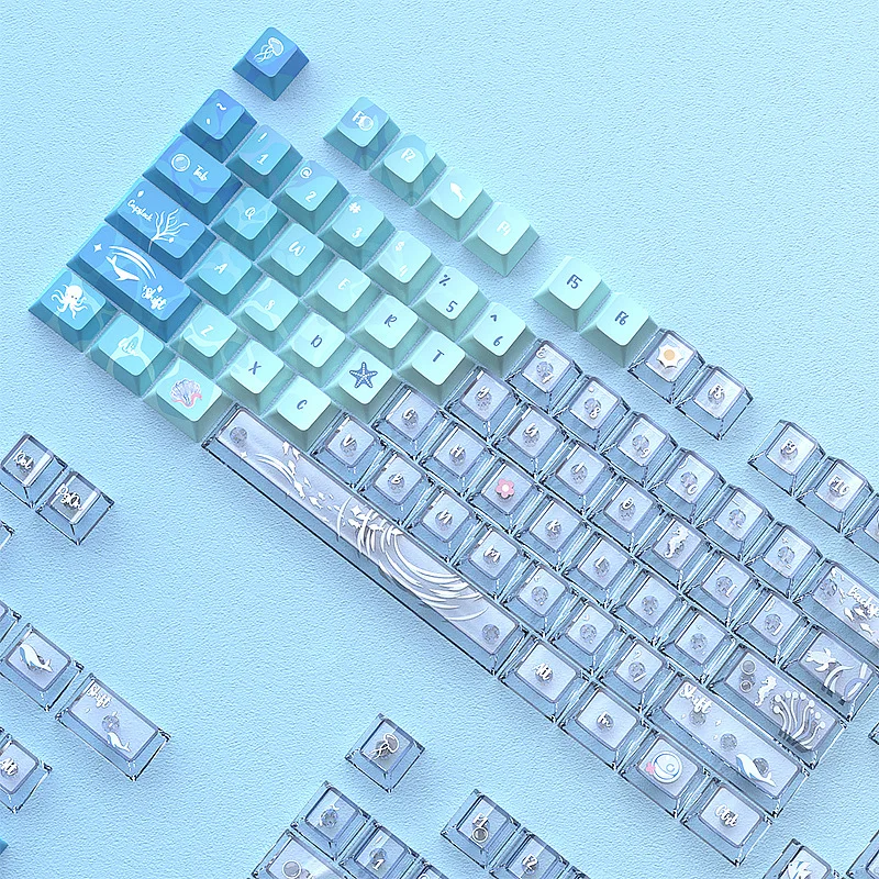 Blue dream keycap mechanical keyboard small full set of 153 keys PBT sublimation PC two-color original factory
Blue dream keycap mechanical keyboard small full set of 153 keys PBT sublimation PC two-color original factory