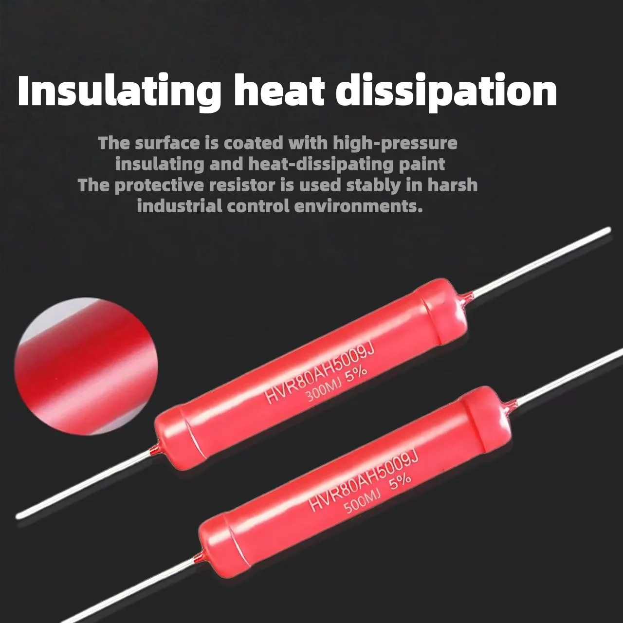 4#HVR80AH5009-5W thick film insensitive 200M250M400M300M500M2G3G1G high voltage resistor
4#HVR80AH5009-5W thick film insensitive 200M250M400M300M500M2G3G1G high voltage resistor