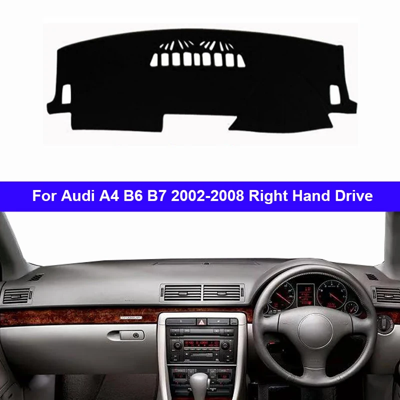 Car Dashboard Cover Dash Mat Carpet Rug For Audi A4 B6 B7 2002 2003 2004 2005 2006 2007 2008 LHD RHD 2 Layers Sunshade Auto Cape
Car Dashboard Cover Dash Mat Carpet Rug For Audi A4 B6 B7 2002 2003 2004 2005 2006 2007 2008 LHD RHD 2 Layers Sunshade Auto Cape