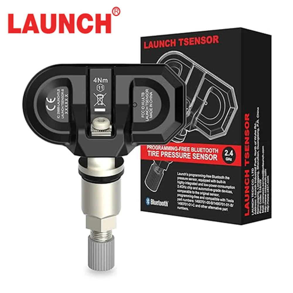 LAUNCH TSENSOR-B Bluetooth Tire Sensor Fit for Tesla 2020-2025 Model 3/Y/S/X TPMS Wireless Replacement Sensor Programming-Free
LAUNCH TSENSOR-B Bluetooth Tire Sensor Fit for Tesla 2020-2025 Model 3/Y/S/X TPMS Wireless Replacement Sensor Programming-Free