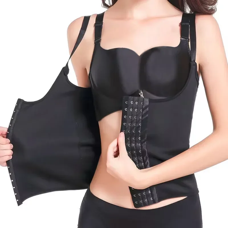 Waist Trainer Vest Slimming Corset for Weight Loss Body Shaper Sauna Suit Compression Shirt Belly Girdle Tops Shapewear Strap
Waist Trainer Vest Slimming Corset for Weight Loss Body Shaper Sauna Suit Compression Shirt Belly Girdle Tops Shapewear Strap