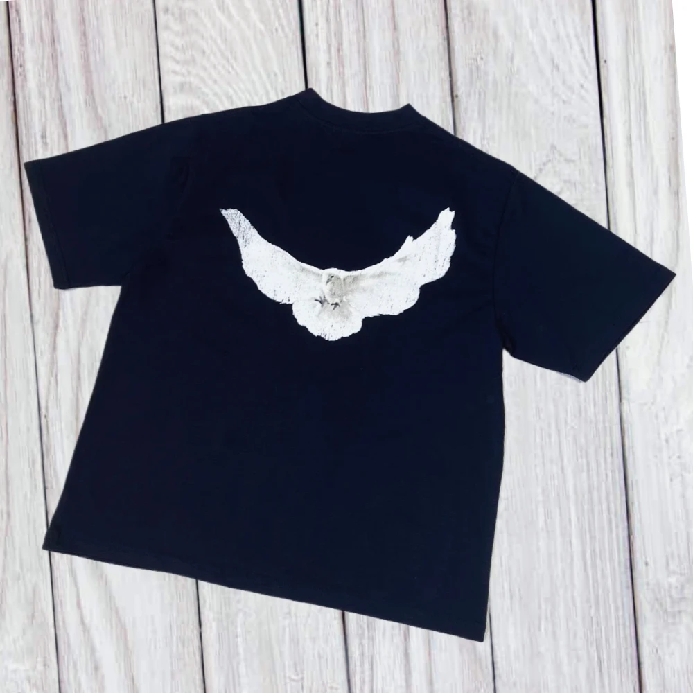 Street wear retro loose pigeon print T shirt men's trend oversized pattern Harajuku style short sleeved punk style neutral top
Street wear retro loose pigeon print T shirt men's trend oversized pattern Harajuku style short sleeved punk style neutral top