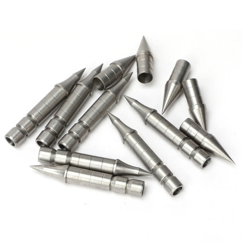 12PC 8.0mm ID Arrowheads Set Archery Broadheads for Hunting Shooting 100/120/180 Grain Arrow Points Tips
12PC 8.0mm ID Arrowheads Set Archery Broadheads for Hunting Shooting 100/120/180 Grain Arrow Points Tips