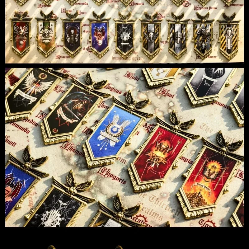Warhammer Starforged Game Peripheral Refrigerator Magnet Space Marines 2 Horus Heresy Legions Banner Decorative Accessories
Warhammer Starforged Game Peripheral Refrigerator Magnet Space Marines 2 Horus Heresy Legions Banner Decorative Accessories