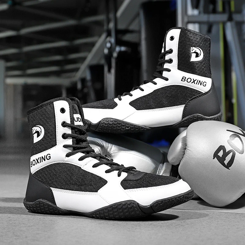 Designer Brand Men Wrestling Boots Indoor Wrestling Sneakers for Men Non-Slip Gym Training Shoes Man High Top Men Fighting Shoe
Designer Brand Men Wrestling Boots Indoor Wrestling Sneakers for Men Non-Slip Gym Training Shoes Man High Top Men Fighting Shoe