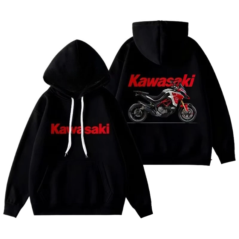 Kawasaki мотоциклетная толстовка с принтом, модный уличный стиль, повседневный спортивный пуловер для верховой езды, свободный дышащий пуловер больших размеров, толстовка
Kawasaki мотоциклетная толстовка с принтом, модный уличный стиль, повседневный спортивный пуловер для верховой езды, свободный дышащий пуловер больших размеров, толстовка
