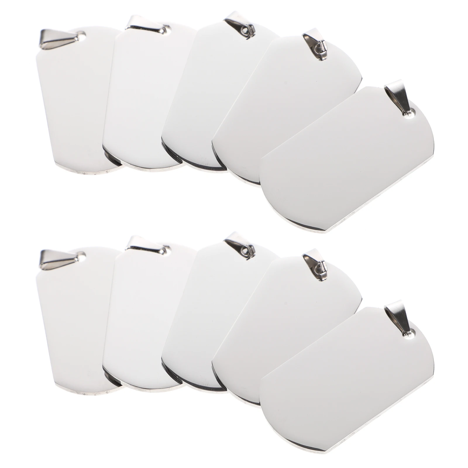 10pcs Titanium Steel Men Military Pendant Necklace Keychain Decor 49-28-1.8 Steel Color DIY Gifts For Male Friends
10pcs Titanium Steel Men Military Pendant Necklace Keychain Decor 49-28-1.8 Steel Color DIY Gifts For Male Friends