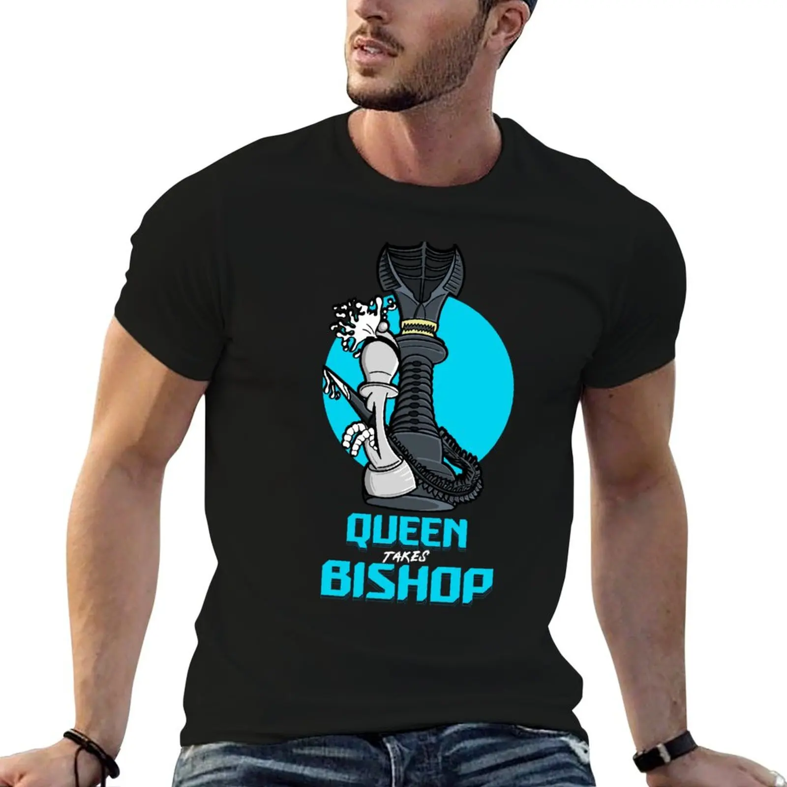 Queen Takes Bishop T-Shirt printed t shirts for man man t shirts graphic man t shirts for men casual T-shirt
Queen Takes Bishop T-Shirt printed t shirts for man man t shirts graphic man t shirts for men casual T-shirt