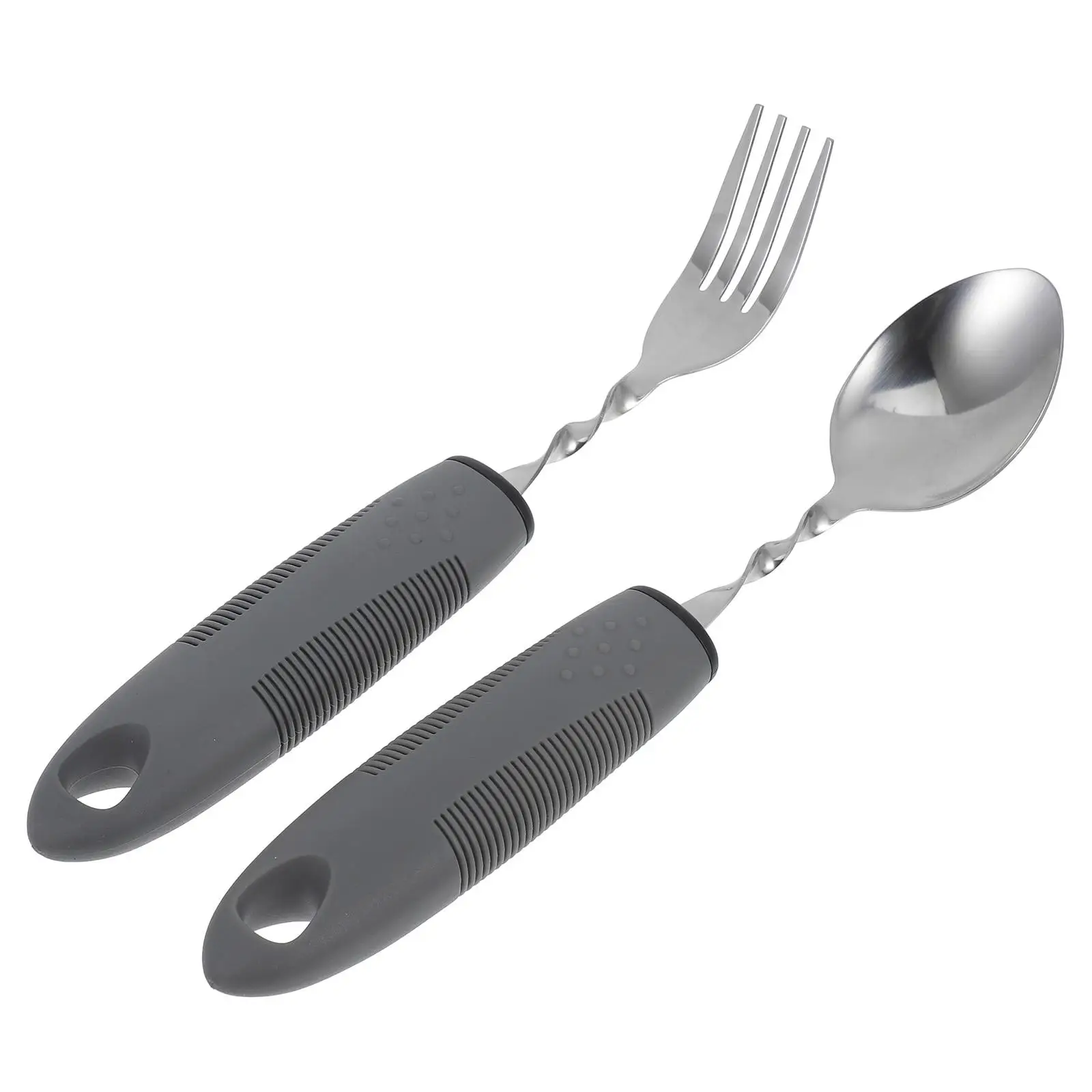 2 Pcs Adaptive Utensils Stainless Steel Elderly Food Aid Tableware Set Bendable Spoon Kitchen Equipment Durability Longlasting
2 Pcs Adaptive Utensils Stainless Steel Elderly Food Aid Tableware Set Bendable Spoon Kitchen Equipment Durability Longlasting