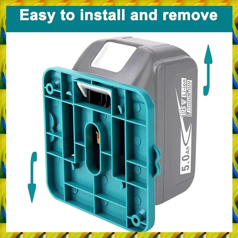 WFF Battery Storage Organizers Formakita Formakita 14.4V 18V Li- Battery Tools Wall Mount Bracket Battery Storage Rack
WFF Battery Storage Organizers Formakita Formakita 14.4V 18V Li- Battery Tools Wall Mount Bracket Battery Storage Rack