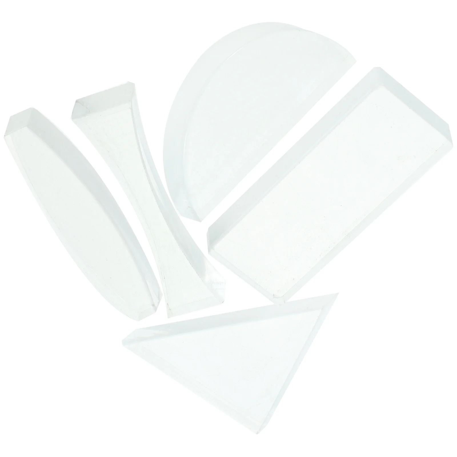 5 Pcs Physics Lens Kit Optical Experiment Lenses Large Semicircular Glass Optics Demonstration
5 Pcs Physics Lens Kit Optical Experiment Lenses Large Semicircular Glass Optics Demonstration