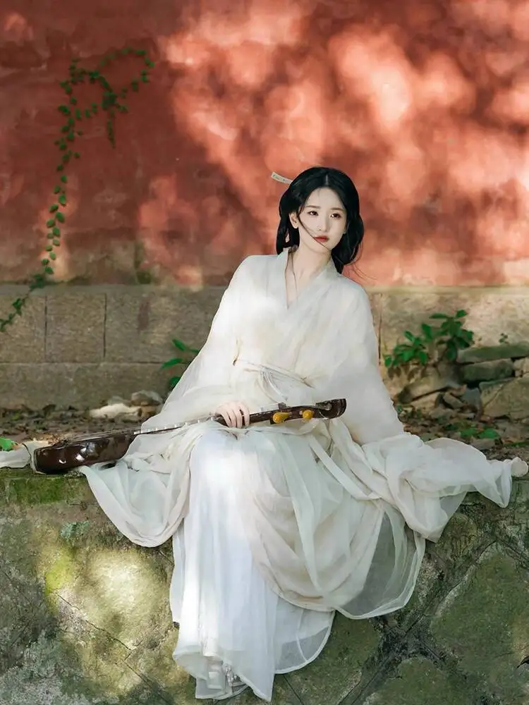 Fairy-like Floating Super Fairy Ancient Costume Hanfu Women's Warring States Robe 2025 New Adult Summer Wide Sleeve Flowing
Fairy-like Floating Super Fairy Ancient Costume Hanfu Women's Warring States Robe 2025 New Adult Summer Wide Sleeve Flowing