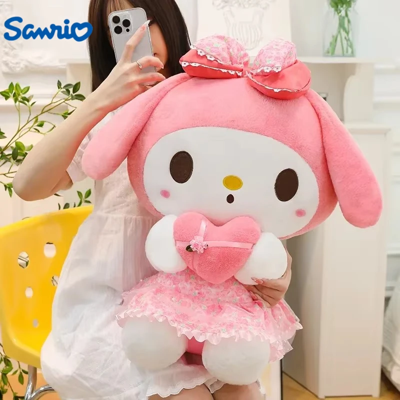 80CM Large Big Size Sanrio Hello Kitty Stuffed Anime Cartoon Plushies Pillow Kawaii Comfortable Soft Doll Children Holiday Gifts
80CM Large Big Size Sanrio Hello Kitty Stuffed Anime Cartoon Plushies Pillow Kawaii Comfortable Soft Doll Children Holiday Gifts