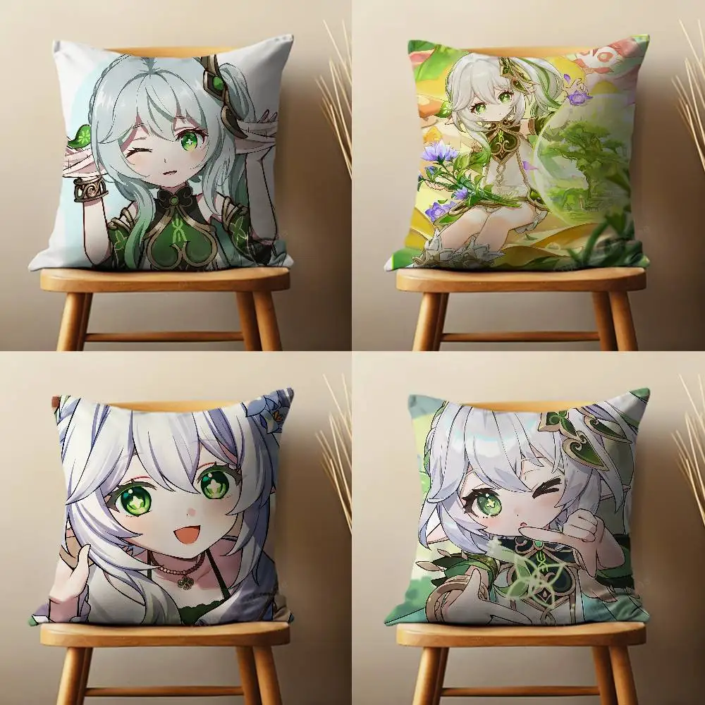 G-Genshin Impact N-Nahida Throw Pillow Case For 45x45cm,55x55cm,30x30cm For Home Bedroom Decoration And Protector
G-Genshin Impact N-Nahida Throw Pillow Case For 45x45cm,55x55cm,30x30cm For Home Bedroom Decoration And Protector