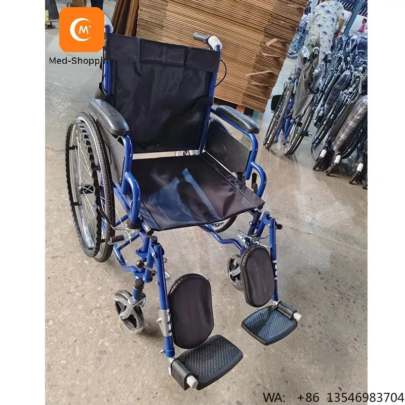 High Quality Manual Wheelchair with Lifted Armrests Steel Pipe Folding Lightweight Rehabilitation Equipment
High Quality Manual Wheelchair with Lifted Armrests Steel Pipe Folding Lightweight Rehabilitation Equipment