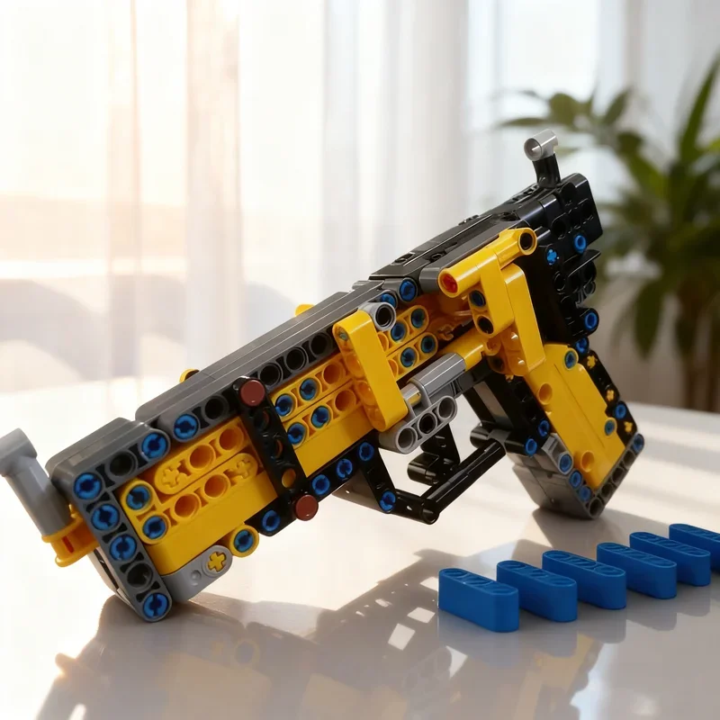 294pcs MOC Working Pistol Technical Model Building Blocks Toy Architecture DIY Assemble Creative Festival Gifts Idea Education
294pcs MOC Working Pistol Technical Model Building Blocks Toy Architecture DIY Assemble Creative Festival Gifts Idea Education