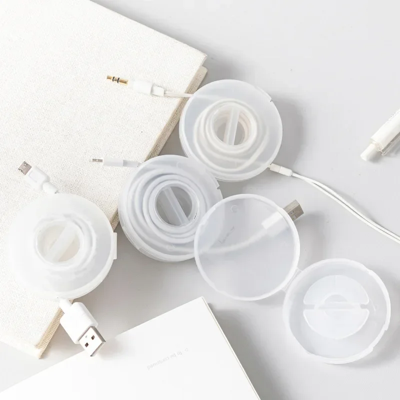 Transparent Phone Cable Organizer Earphone Clip Charger Cord Management Line Storge Holder Box Data Line Bobbin Winder
Transparent Phone Cable Organizer Earphone Clip Charger Cord Management Line Storge Holder Box Data Line Bobbin Winder