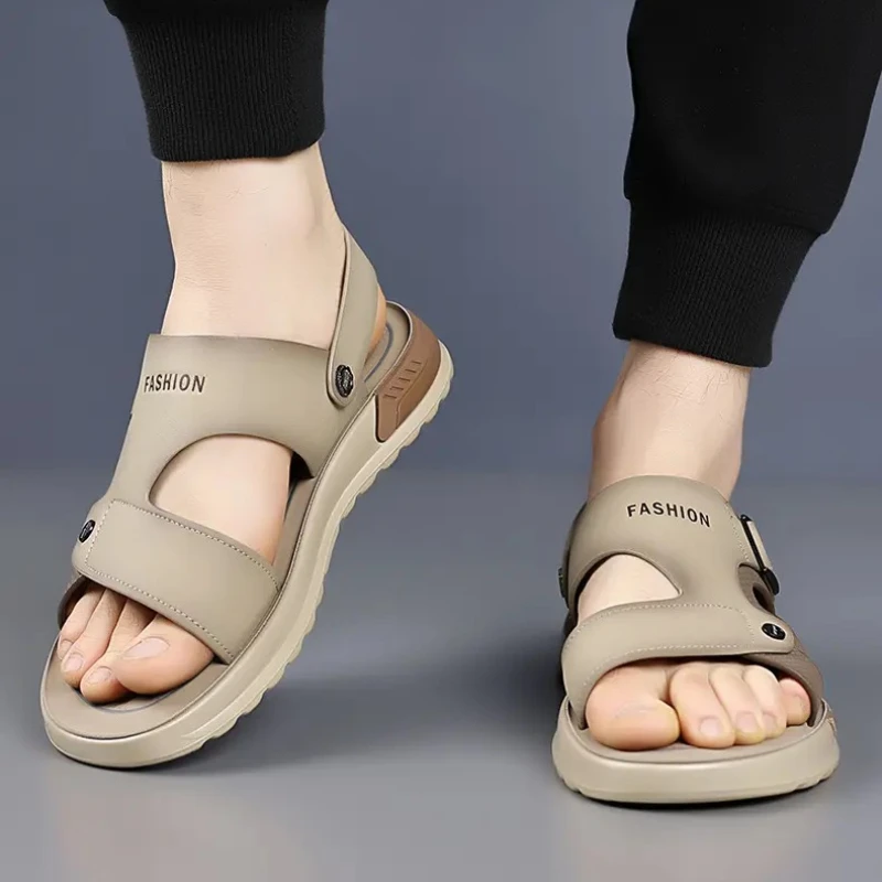 Men's new fashionable beach comfortable versatile breathable sandals
Men's new fashionable beach comfortable versatile breathable sandals