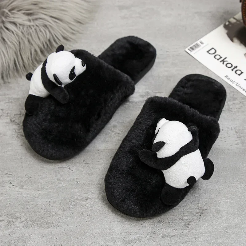 Winter cartoon indoor plush slippers parent-child style slippers cute panda home thermal slippers for women
Winter cartoon indoor plush slippers parent-child style slippers cute panda home thermal slippers for women