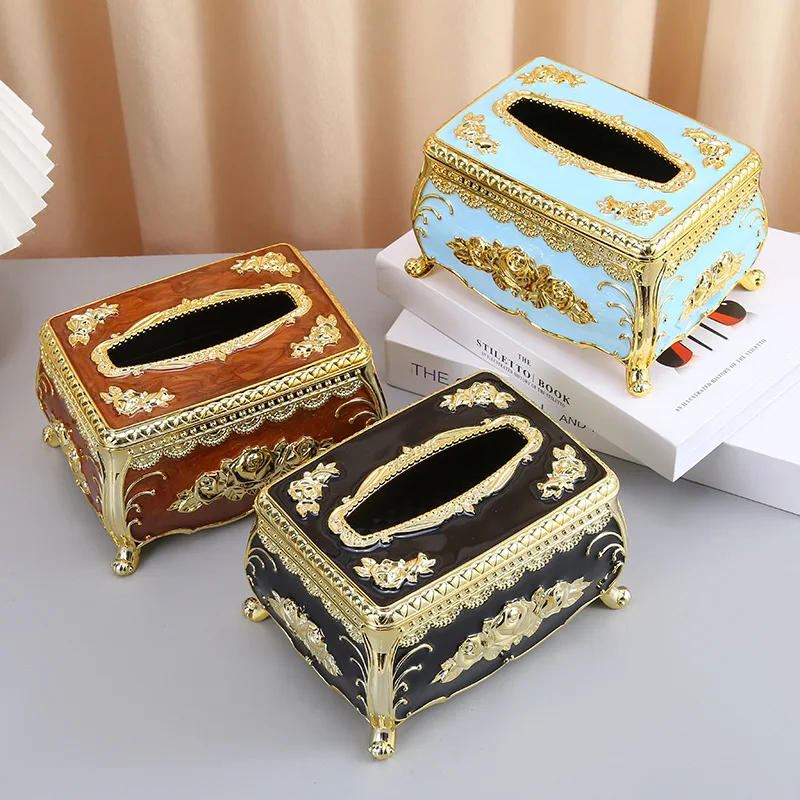 Retro Blue Living Room Paper Box Tissue Storage Box Hotel Restaurant Paper Box European Relief Vertical Tissue Box
Retro Blue Living Room Paper Box Tissue Storage Box Hotel Restaurant Paper Box European Relief Vertical Tissue Box