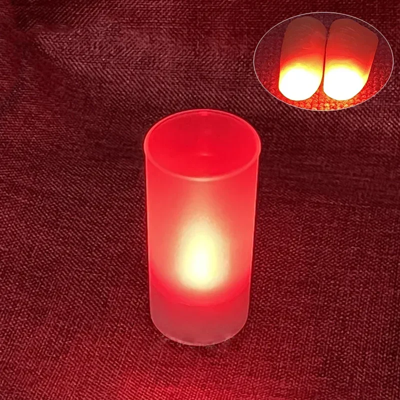 Фэнтезийное пламя с 2 шт. светодиодными лампами для больших пальцев, фокусы, фокусник, трюки с крупным планом, реквизит, удар, чтобы управлять подсветкой, магия
Фэнтезийное пламя с 2 шт. светодиодными лампами для больших пальцев, фокусы, фокусник, трюки с крупным планом, реквизит, удар, чтобы управлять подсветкой, магия